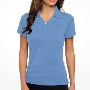 Tri-Mountain Performance Polo Y-Neck, Golf Shirt, Women's,  Size Medium